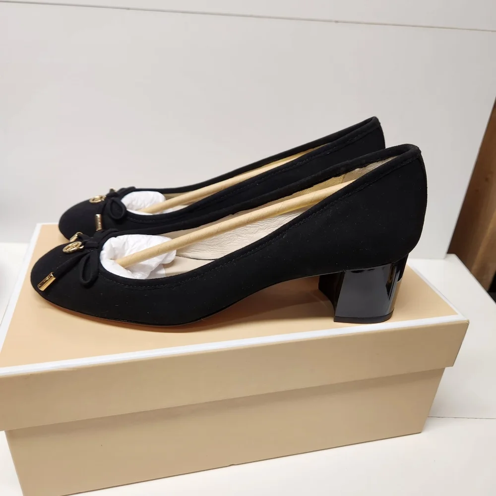 Michael kors melody mid pump black Suede - Picture 3 of 7